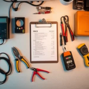 Cennik usług elektrycznych bez materiału